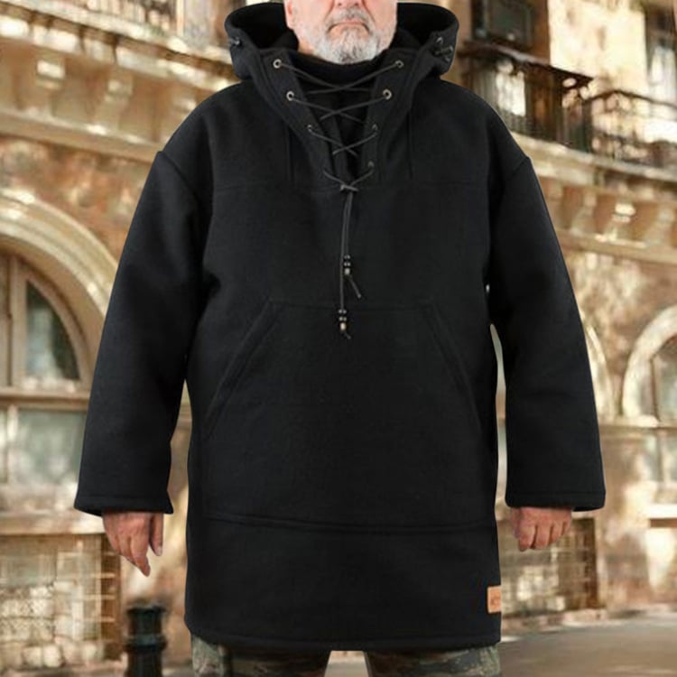 Veste D’extérieur avec Capuche Et Poche Frontale pour Adultes | Idéale pour L’hiver Et Les Activités En Plein Air