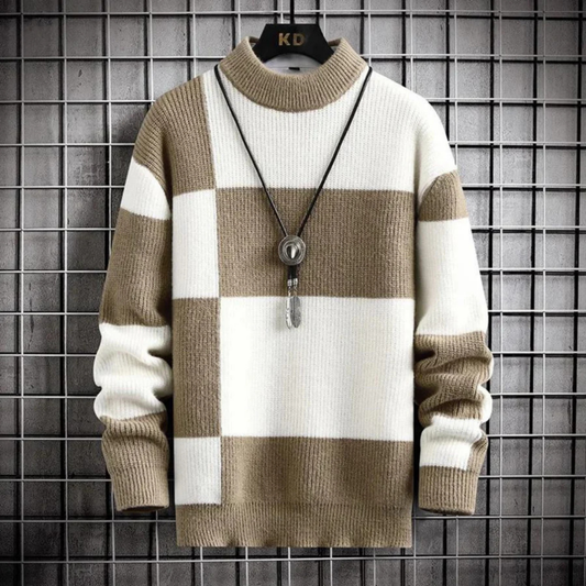 Pull À Col Rond pour Homme avec Coupe Décontractée | Idéal pour Un Usage Quotidien
