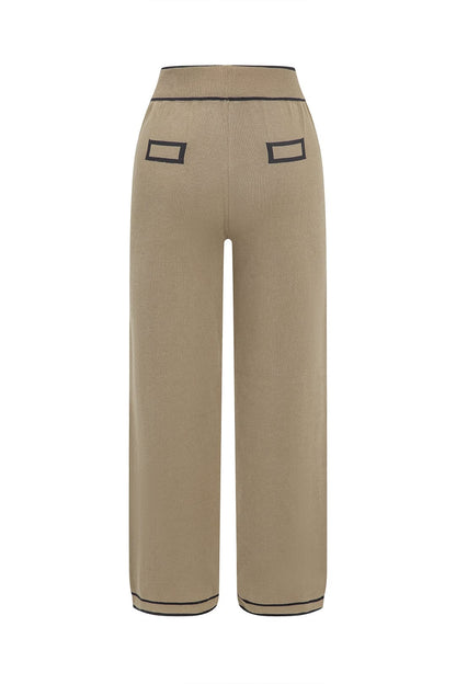Ensemble Deux Pièces avec Cardigan Long et Pantalon Large pour Femme | Idéal pour le Quotidien et le Bureau