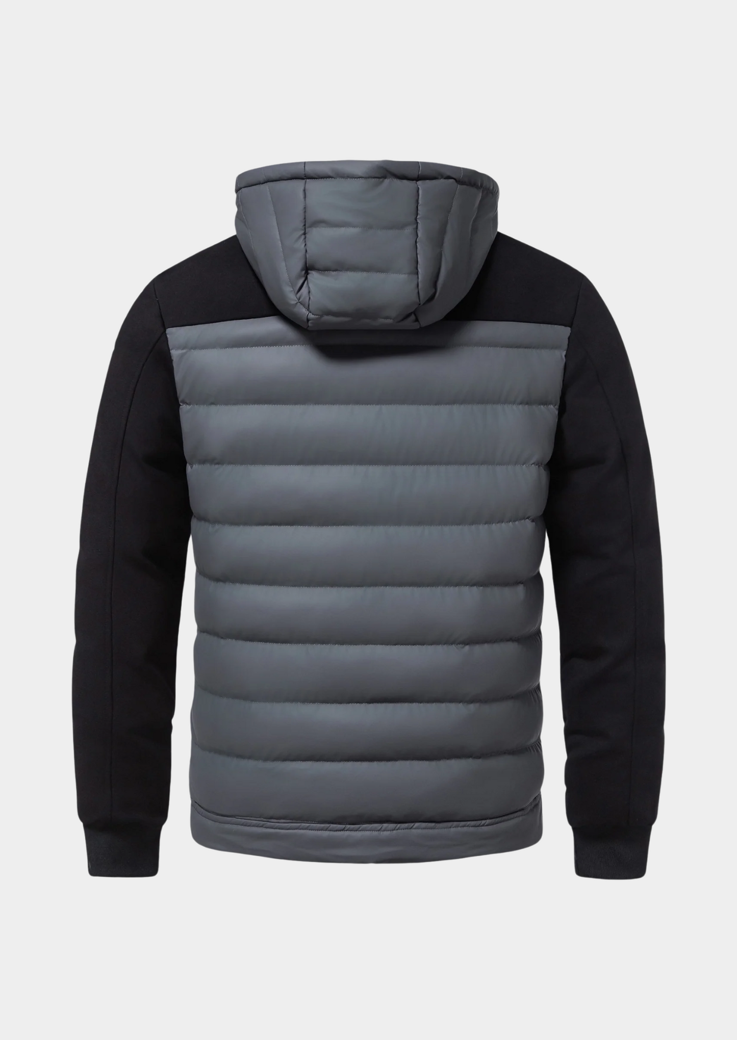 Veste Zippée Avec Capuche Amovible Et Design Matelassé Pour Homme | Idéale Pour Saisons Intermédiaires