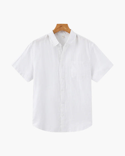 Chemise À Manches Courtes Avec Coupe Droite Pour Hommes | Idéale Pour La Saison Chaude Et Les Usages Quotidiens