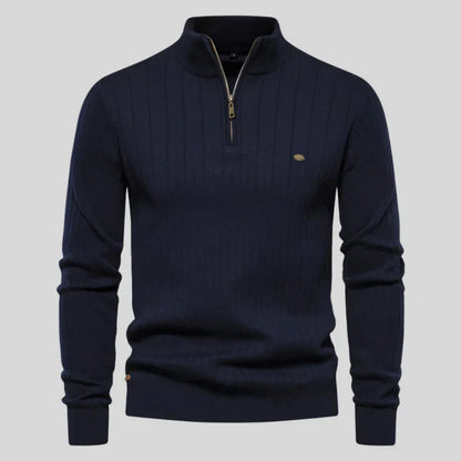 Pull à Demi-Fermeture Zippée à Manches Longues pour Homme | Idéal pour un Usage Quotidien
