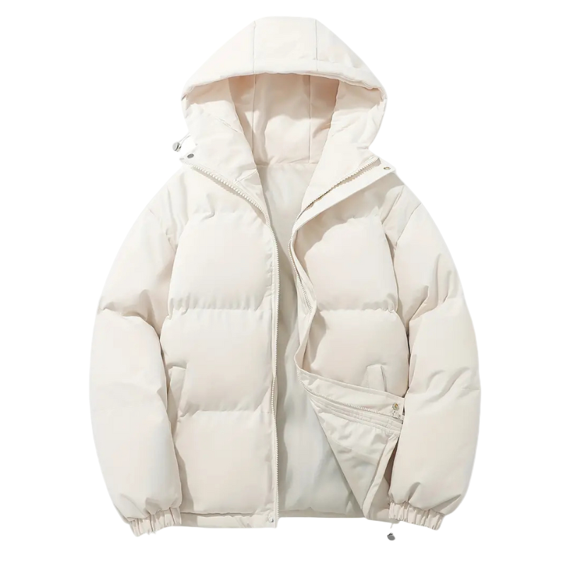 Veste D'hiver Matelassée Avec Capuche Pour Homme | Idéale Pour La Saison Froide