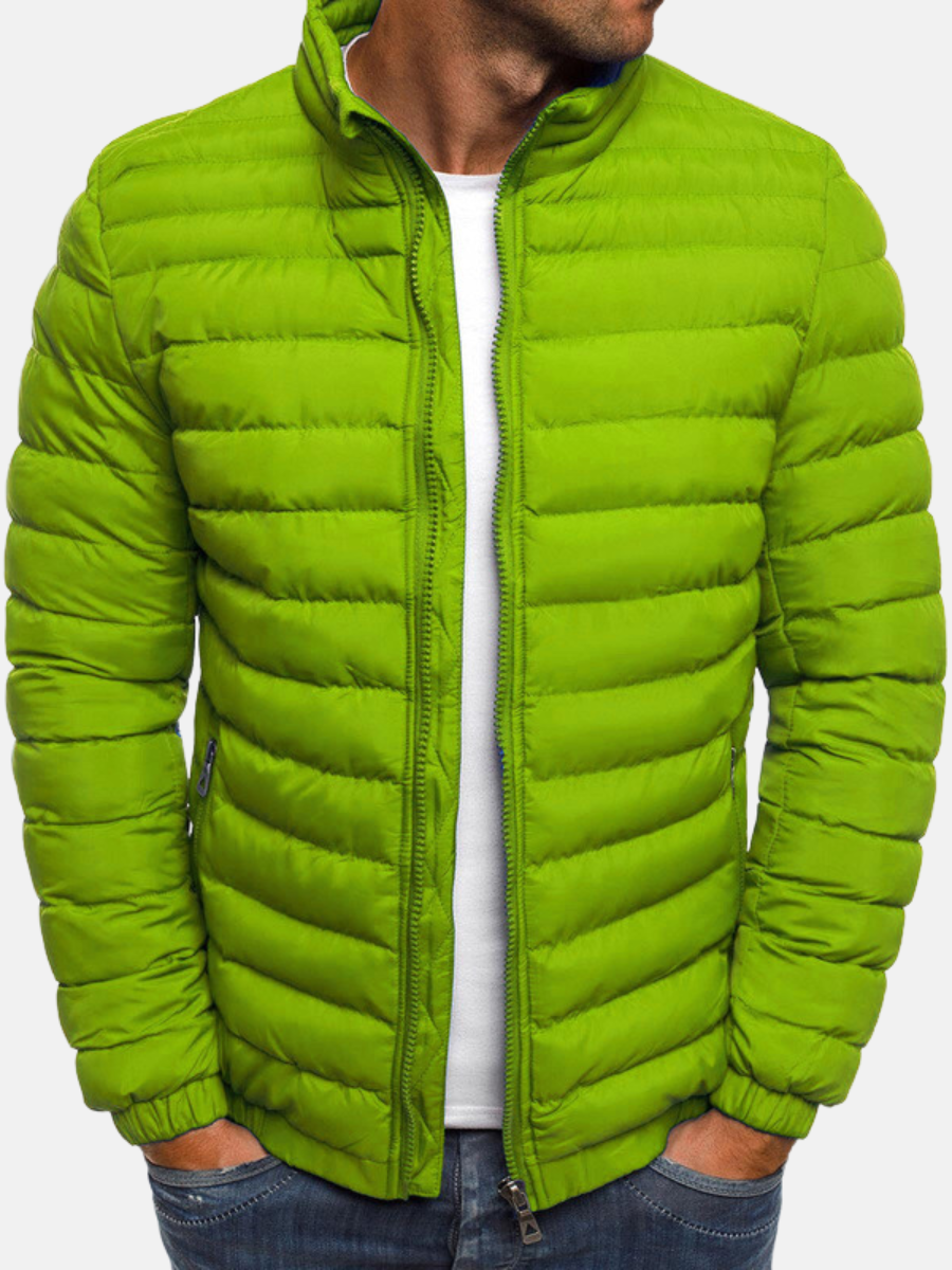Veste Matelassée avec Col Montant pour Homme | Idéale pour l’Automne et l’Hiver
