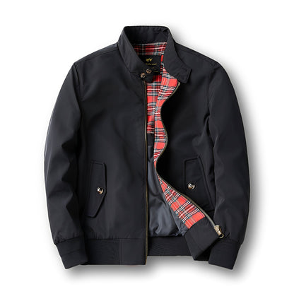 Veste Zippée avec Poches Fonctionnelles et Coupe Classique pour Hommes | Idéale pour le Quotidien