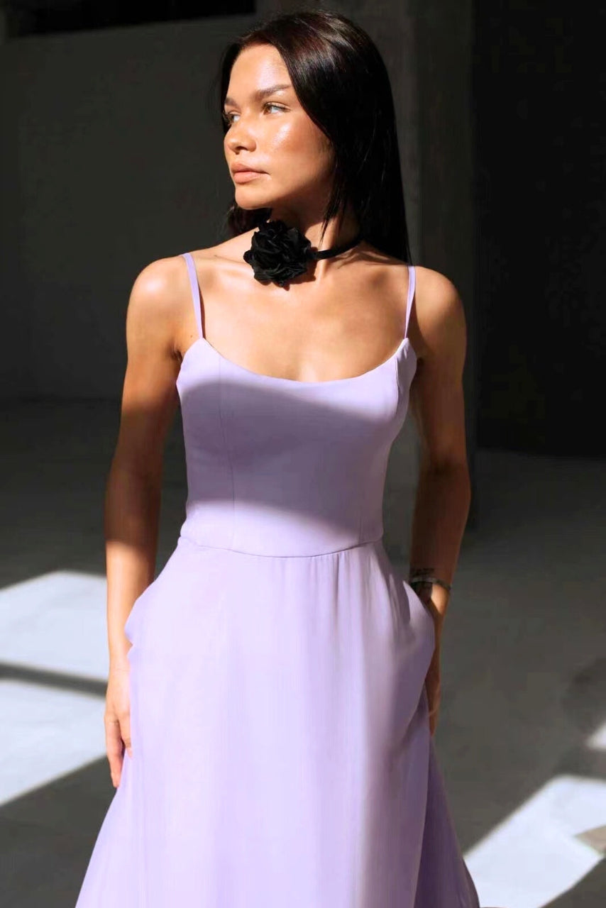 Robe Midi à Ourlet Volanté pour Femme avec Coupe Fluide pour Été | Idéale pour Usage Quotidien et Activités Estivales