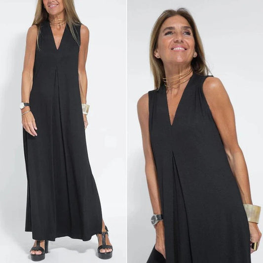 Robe Longue avec Coupe Évasée pour Femme | Idéale pour l'Été
