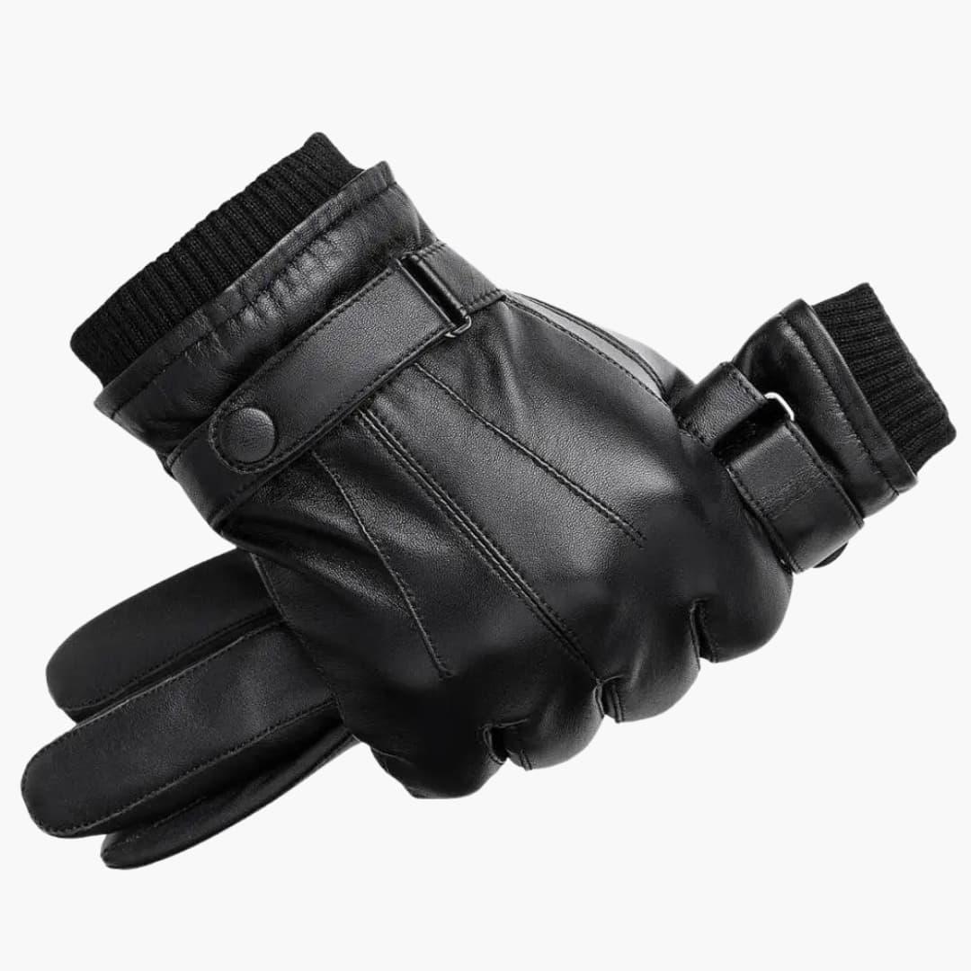 Gants pour Homme avec Fermeture Ajustable | Idéal pour l’Hiver et les Déplacements