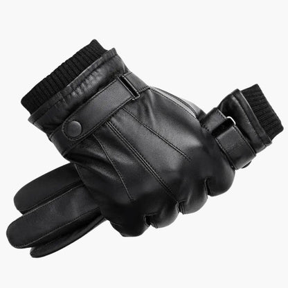 Gants pour Homme avec Fermeture Ajustable | Idéal pour l’Hiver et les Déplacements