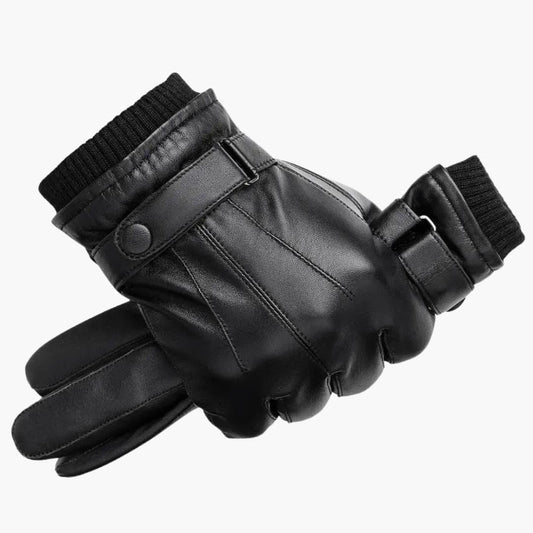 Gants pour Homme avec Fermeture Ajustable | Idéal pour l’Hiver et les Déplacements