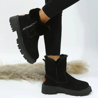 Bottes D’hiver Fermées Pour Femme À Enfilage Facile | Idéales Pour La Saison Froide