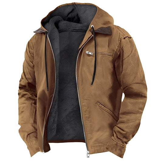 Veste À Fermeture Zippée Avec Coupe Droite Pour Homme | Idéale Pour Un Usage Quotidien