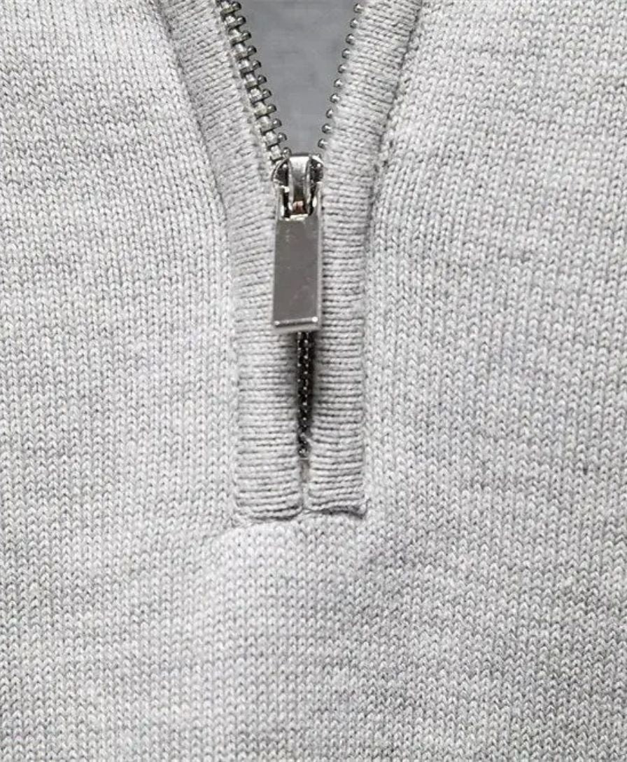 Pull À Demi-Zip Avec Col Montant Pour Adultes | Idéal Pour Saisons Fraîches