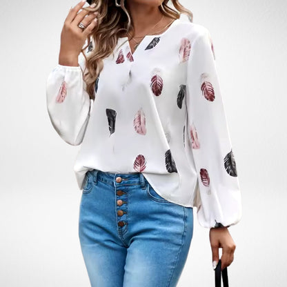 Blouse À Coupe Ajustée Pour Femme | Idéale Pour Usage Quotidien Et Professionnel