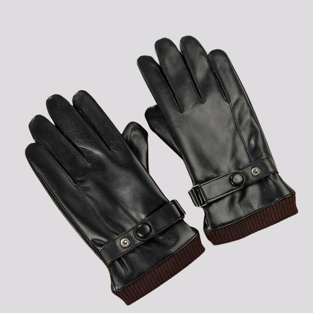 Gants pour Hommes avec Coupe Ajustée et Design Classique | Idéal pour la Saison Automnale