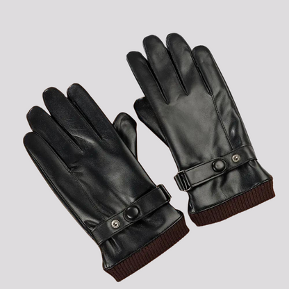 Gants pour Hommes avec Coupe Ajustée et Design Classique | Idéal pour la Saison Automnale
