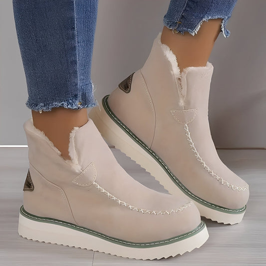 Bottes D’hiver À Talon Compensé Pour Femmes | Idéales Pour L’hiver