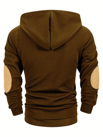 Ensemble Survêtement Texturé avec Capuche et Cordon de Serrage pour Homme | Idéal pour Usage Quotidien