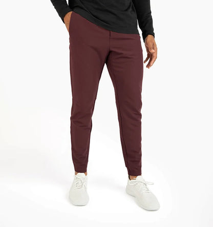 Pantalon Fonctionnel avec Coupe Ajustée Et Taille Élastique pour Homme | Idéal pour Les Activités Quotidiennes