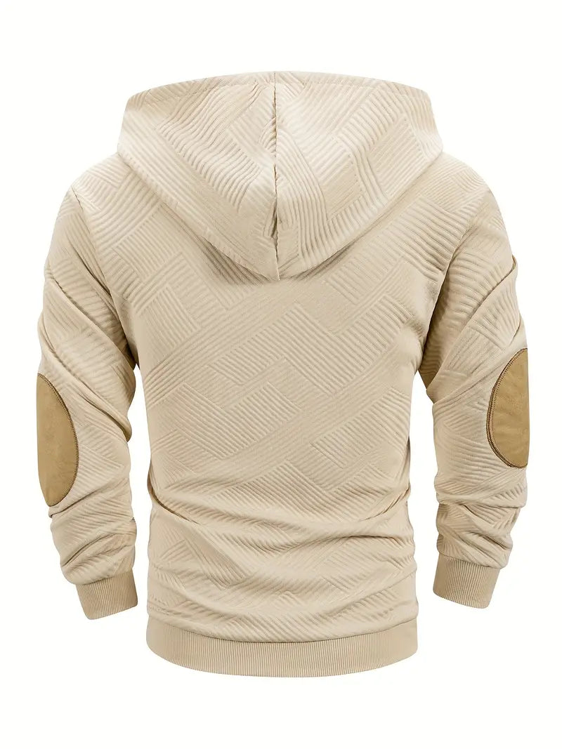 Ensemble Survêtement Texturé avec Capuche et Cordon de Serrage pour Homme | Idéal pour Usage Quotidien