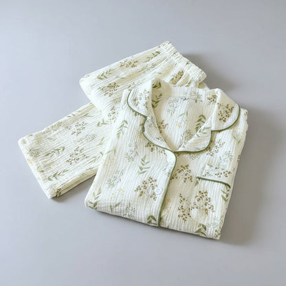 Ensemble Pyjama avec Fermeture à Boutons pour Adulte | Idéal pour la Maison et le Sommeil