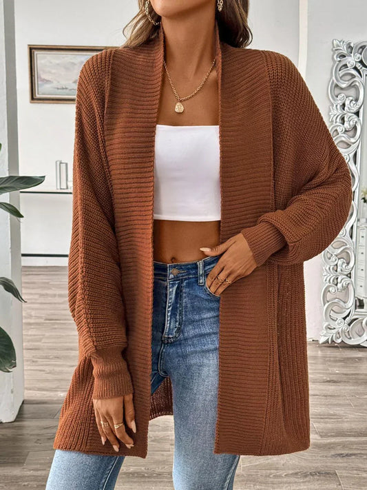 Cardigan Long En Maille Pour Femmes | Idéal Pour Superposition En Mi-Saison