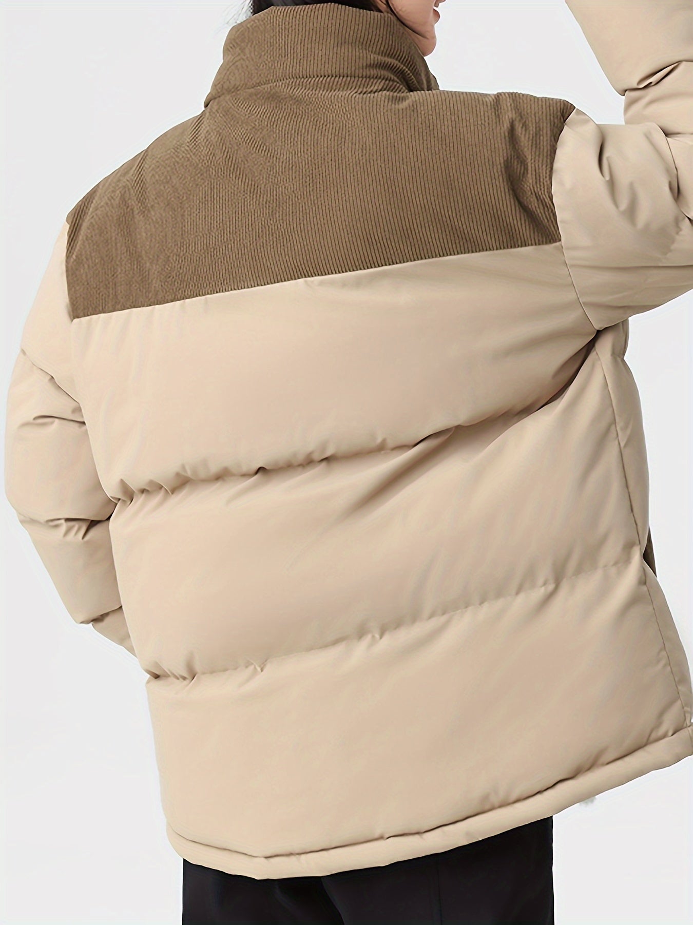Veste Matelassée avec Détails Contrastés pour Homme | Idéale pour l’Hiver