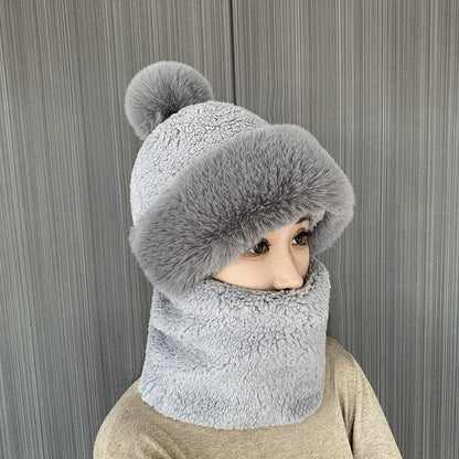 Ensemble Bonnet Et Cache-Cou Tricoté pour Adultes | Idéal pour L’Hiver
