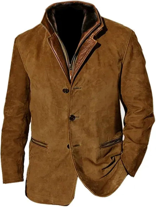 Veste de Ville à Fermeture Boutonnée pour Homme | Idéale pour Automne et Hiver