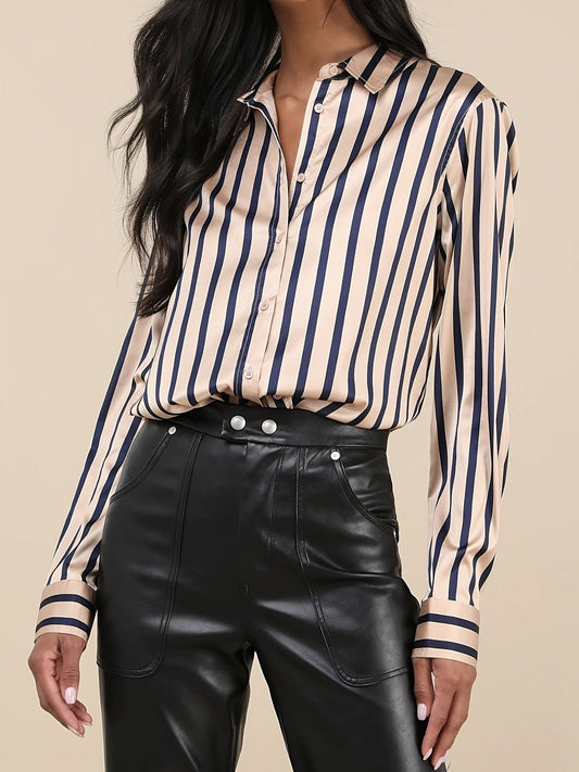 Blouse Avec Coupe Ajustée Et Détails Plissés Pour Femme | Idéal Pour Bureau Et Usage Quotidien