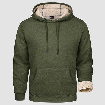 Sweat À Capuche Avec Doublure Intérieure Et Capuche Intégrée Pour Homme | Idéal Pour La Saison Hivernale