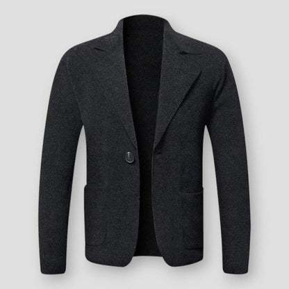 Blazer avec Col à Revers et Fermeture à Boutons pour Homme | Idéal pour Toutes les Saisons