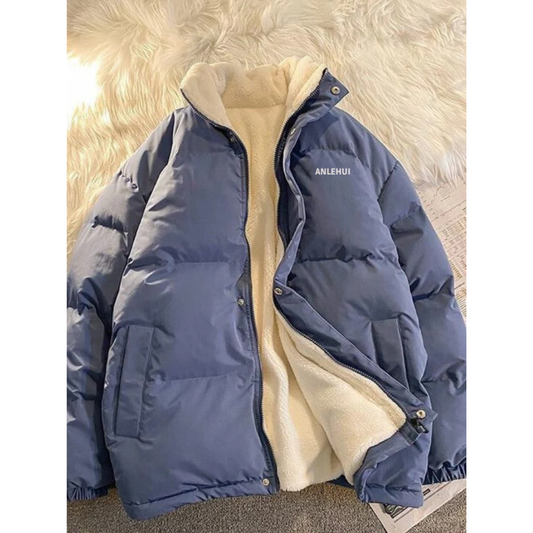 Veste Matelassée D’hiver avec Col Montant pour Hommes | Idéale pour Les Activités En Extérieur