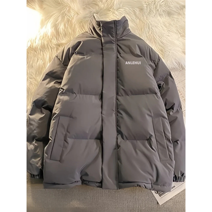 Veste Matelassée D’hiver avec Col Montant pour Hommes | Idéale pour Les Activités En Extérieur