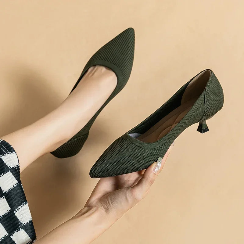Sandales À Talon Avec Soutien Du Pied Et Bout Pointu Pour Femmes | Idéales Pour Usage Quotidien Et Événements