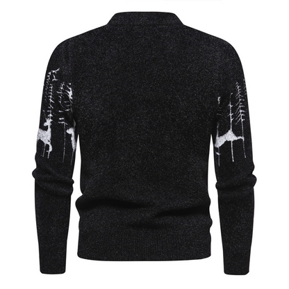 Pull avec Motif de Noël pour Homme | Idéal pour l’hiver