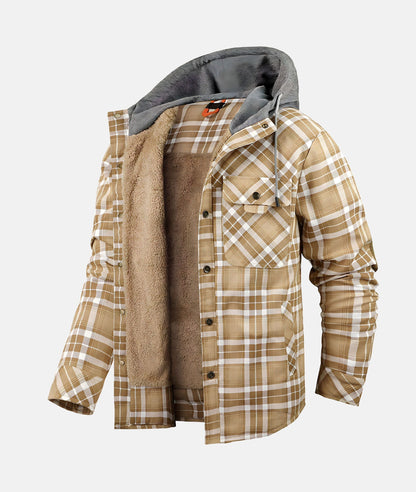 Veste Gilet avec Capuche et Doublure pour Hommes | Idéal pour Automne et Hiver