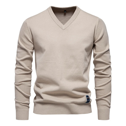 Pull À Col V Avec Coupe Régulière Pour Hommes | Idéal Pour Usage Quotidien