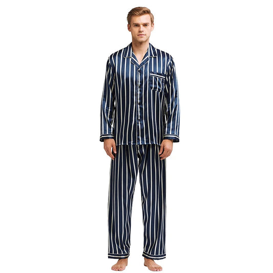 Pyjama avec Fermeture Boutonnée pour Homme | Idéal pour la Nuit à la Maison