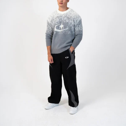 Pull À Col Rond Avec Motif Dégradé Pour Femme Et Homme | Idéal Pour Usage Quotidien