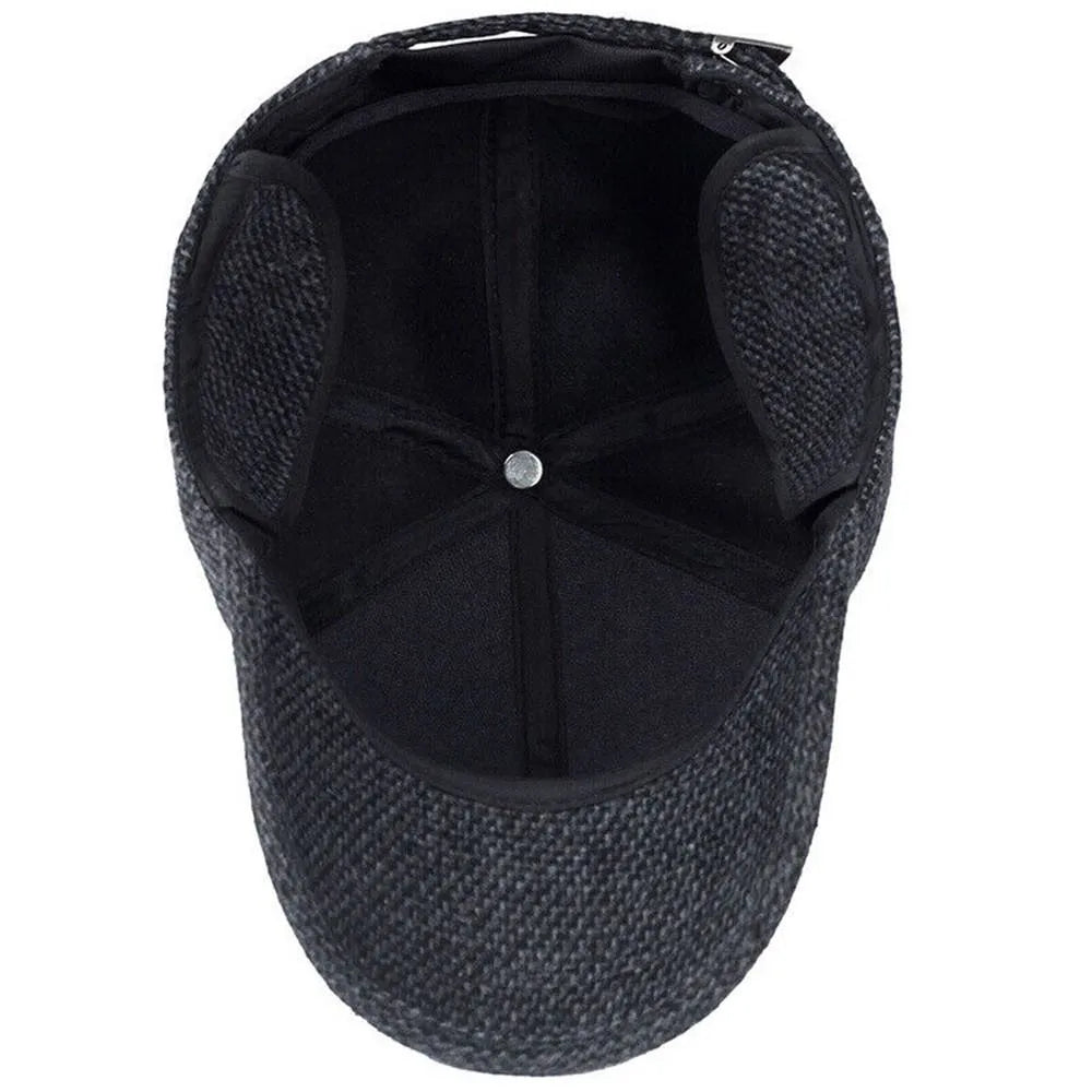 Casquette d’Hiver avec Cache-Oreilles et Taille Réglable pour Adultes | Idéale pour la Saison Froide