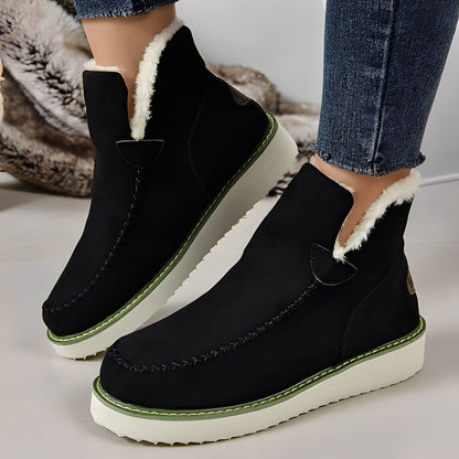 Bottes D’hiver À Talon Compensé Pour Femmes | Idéales Pour L’hiver