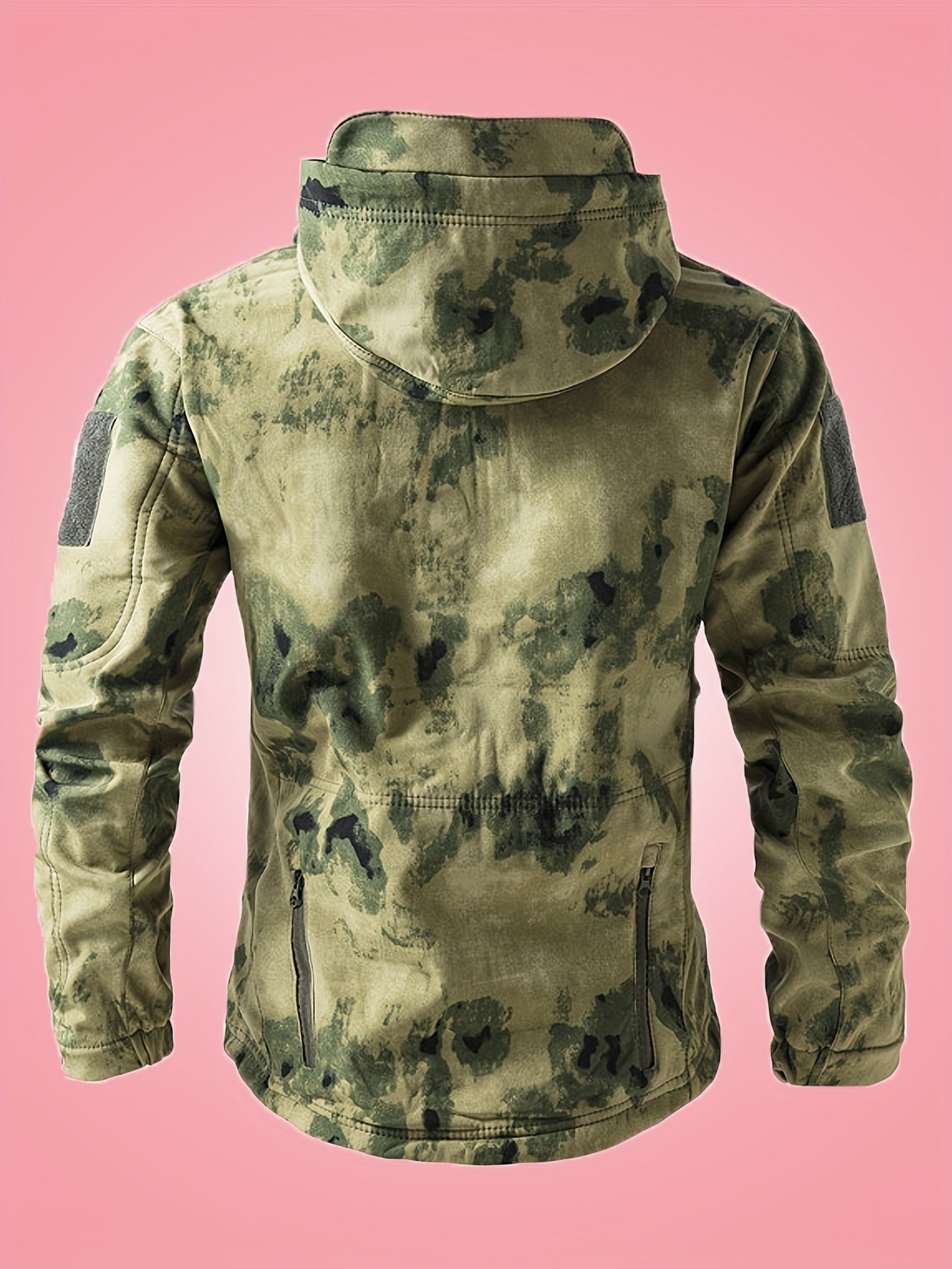 Coupe-Vent Camouflage à Capuche pour Hommes | Idéal pour l’Hiver
