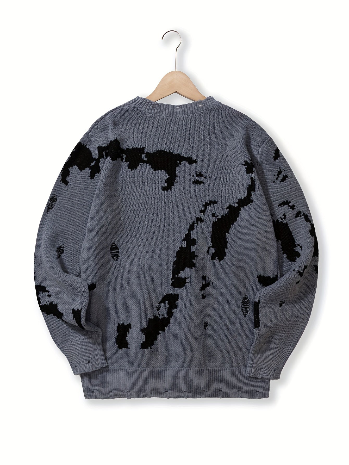 Pull-Over Homme à Texture Structurée pour Usage Quotidien | Idéal pour la Mi-Saison