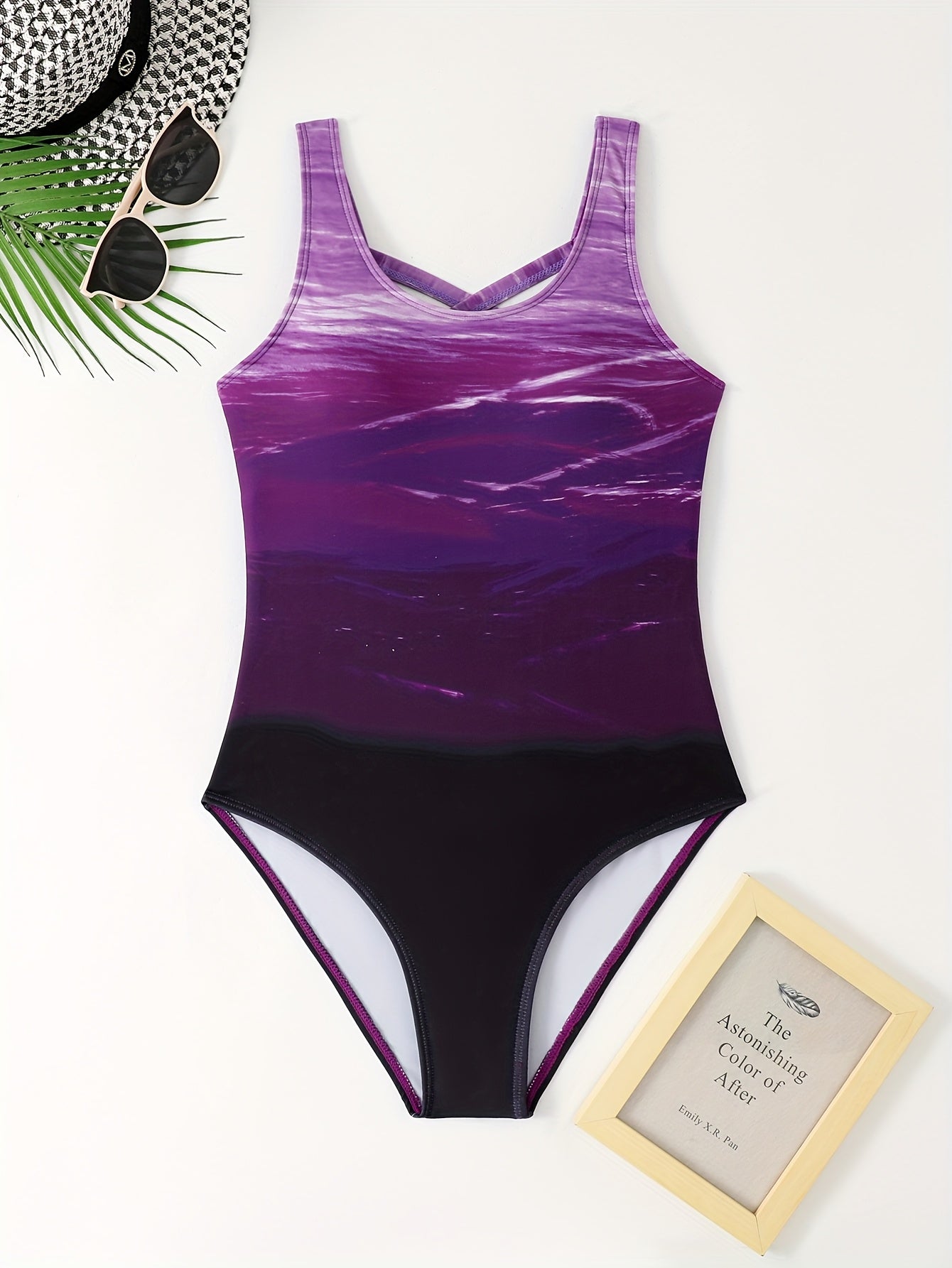 Maillot de Bain Une Pièce avec Coupe Structurée pour Femmes | Idéal pour la Plage et la Piscine