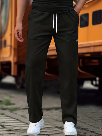 Pantalon Classique avec Taille à Cordon pour Homme | Idéal pour Usage Quotidien