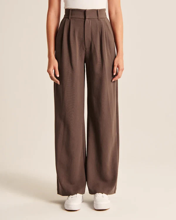 Pantalon Évasé avec Coupe Ajustée pour Femme | Idéal pour le Quotidien et les Sorties