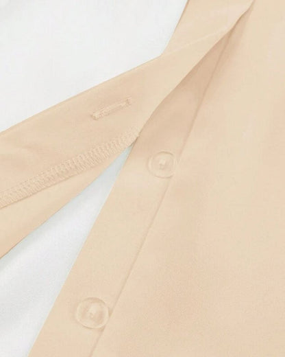 Chemise À Manches Longues Avec Manches Lanterne Et Col Rond Pour Femmes | Idéal Pour Travail Ou Usage Quotidien