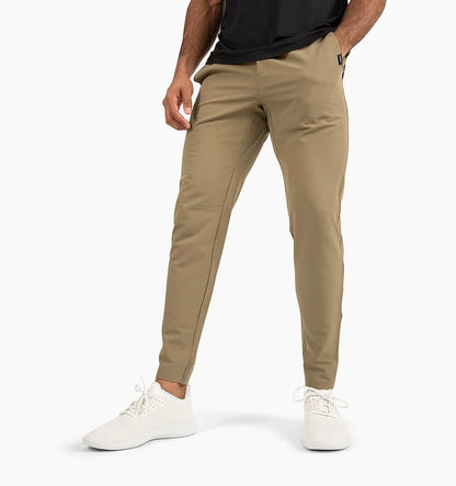 Pantalon Fonctionnel avec Coupe Ajustée Et Taille Élastique pour Homme | Idéal pour Les Activités Quotidiennes