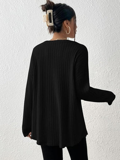 Pull À Manches Longues Avec Coupe Ample Pour Femme | Idéal Pour Usage Quotidien